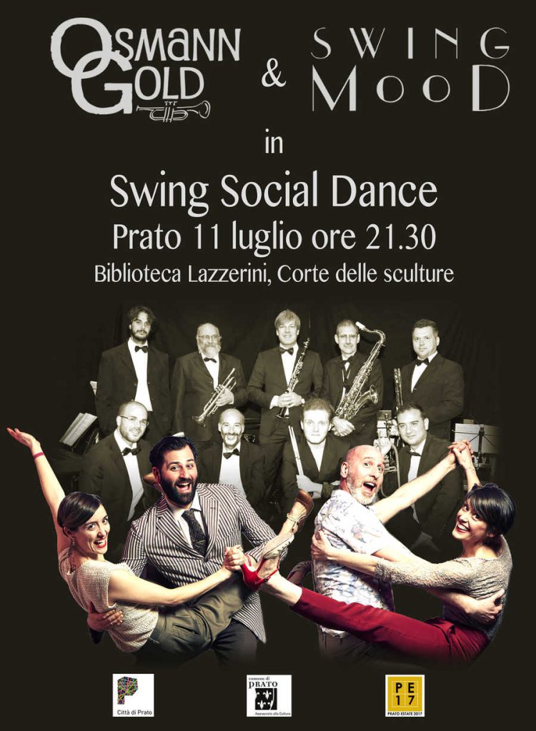 Locandina OsmannGold concerto Swign Social Dance Prato Estate 2017