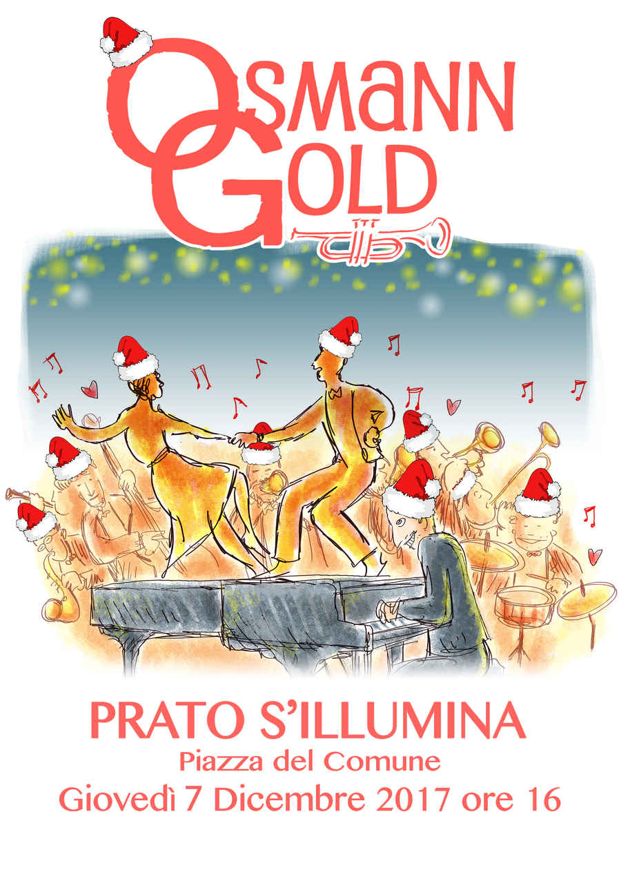 Locandina concerto OsmannGold Prato s'Illumina 2017