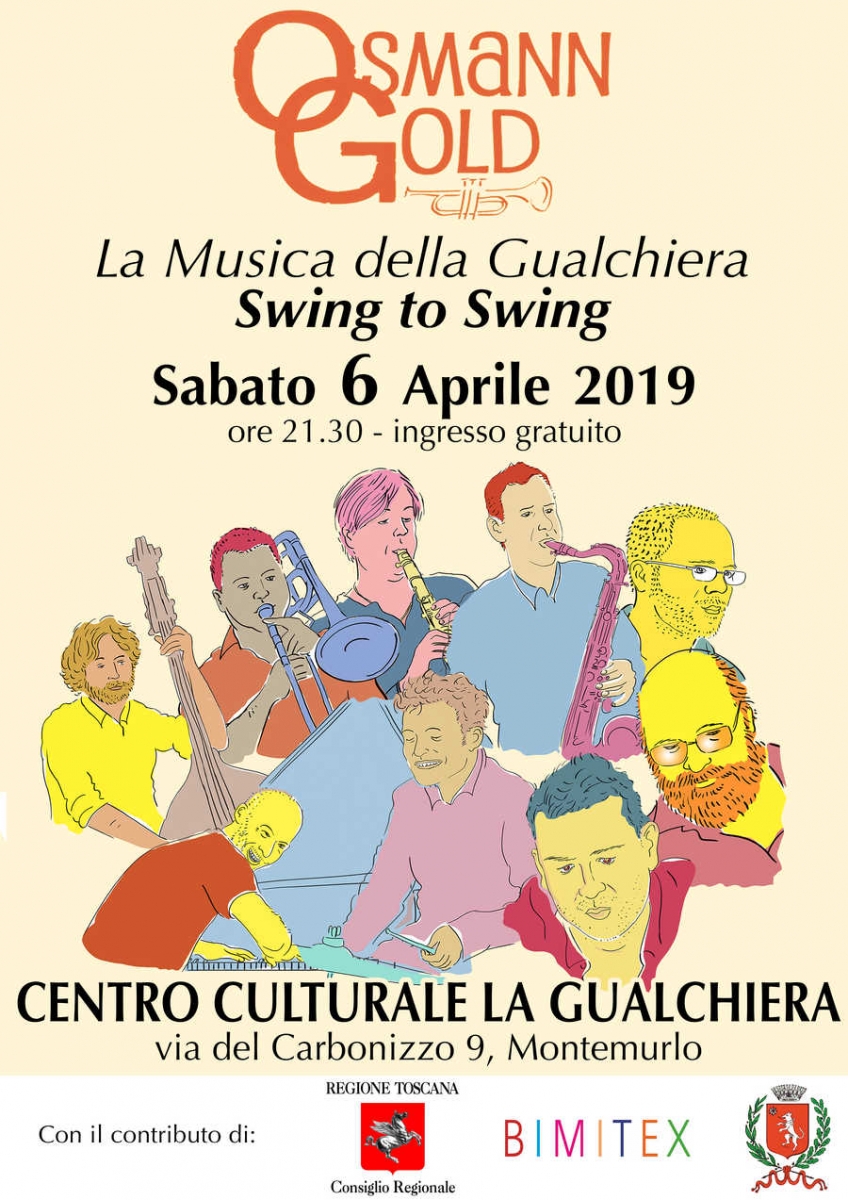 Locandina OsmannGold concerto La Musica della Gualchiera