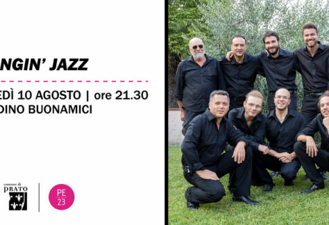 Locandina del concerto OsmannGold "Swingin' Jazz" a Prato