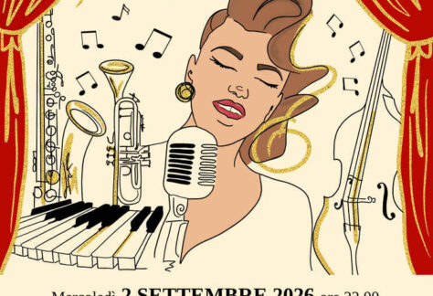 Locandina del concerto Sing in Swing - Made in Italy a Campi Bisenzio per l'anniversario della liberazione
