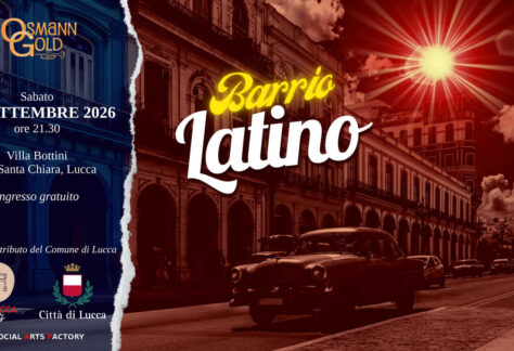 Locandina del concerto Barrio Latino per Vivi Lucca 2026