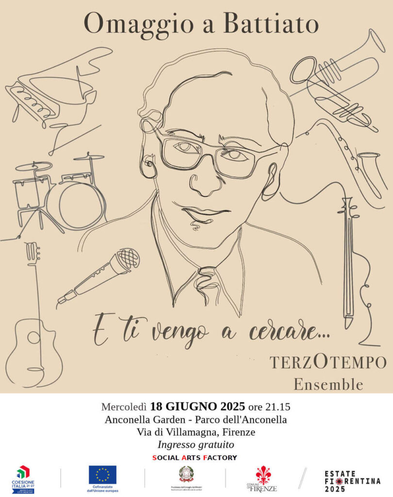 Omaggio a Battiato concerto in collaborazione con Enseble Terzo Tempo per Estate Fiorentina 2025